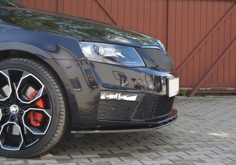 FRONT SPLITTER V.1 SKODA OCTAVIA III RS - 3