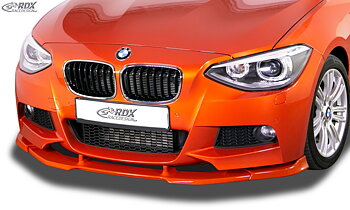 FRONT SPOILER VARIO-X BMW 1-SERIES F20 / F21 2011-2015 (M-PACKAGE AND M-TECHNIK FRONTBUMPER) FRONT LIP SPLITTER