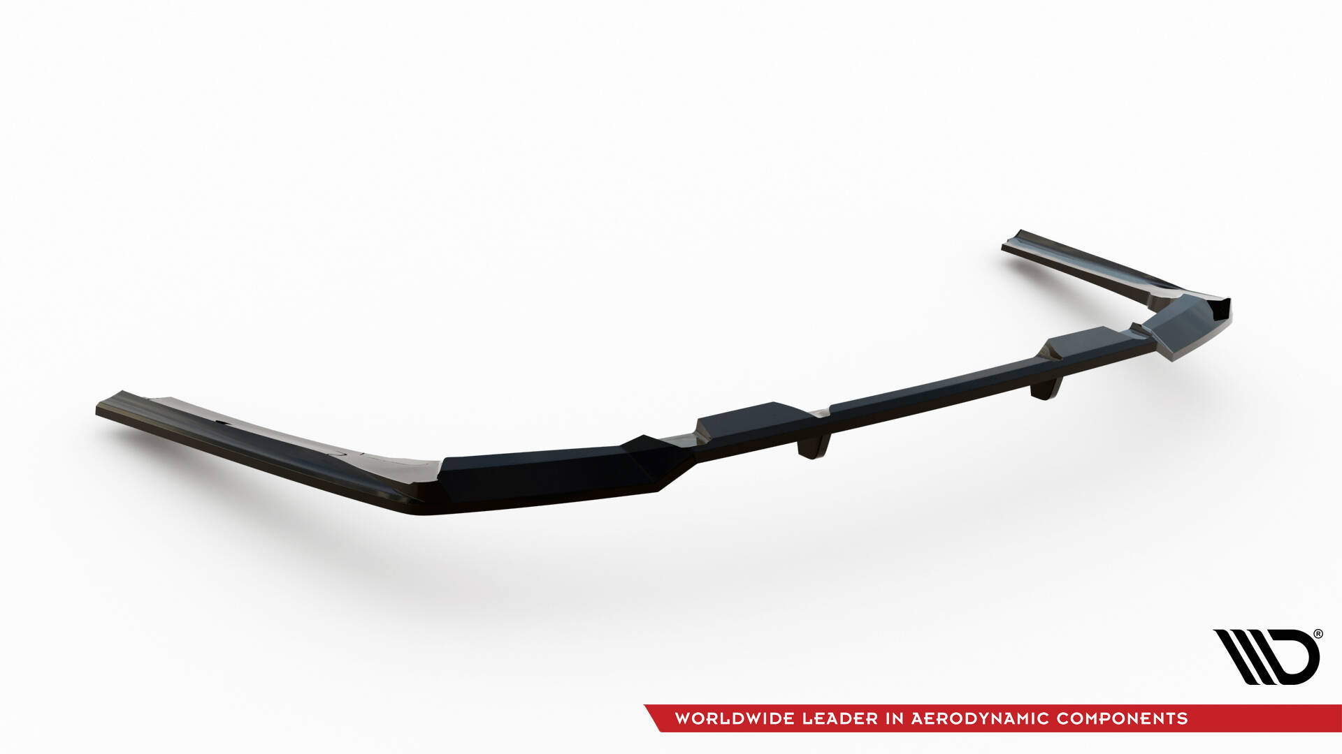 Central Rear Splitter (Vertical Bars) V.2 BMW 5 M-Pack G60 - 5
