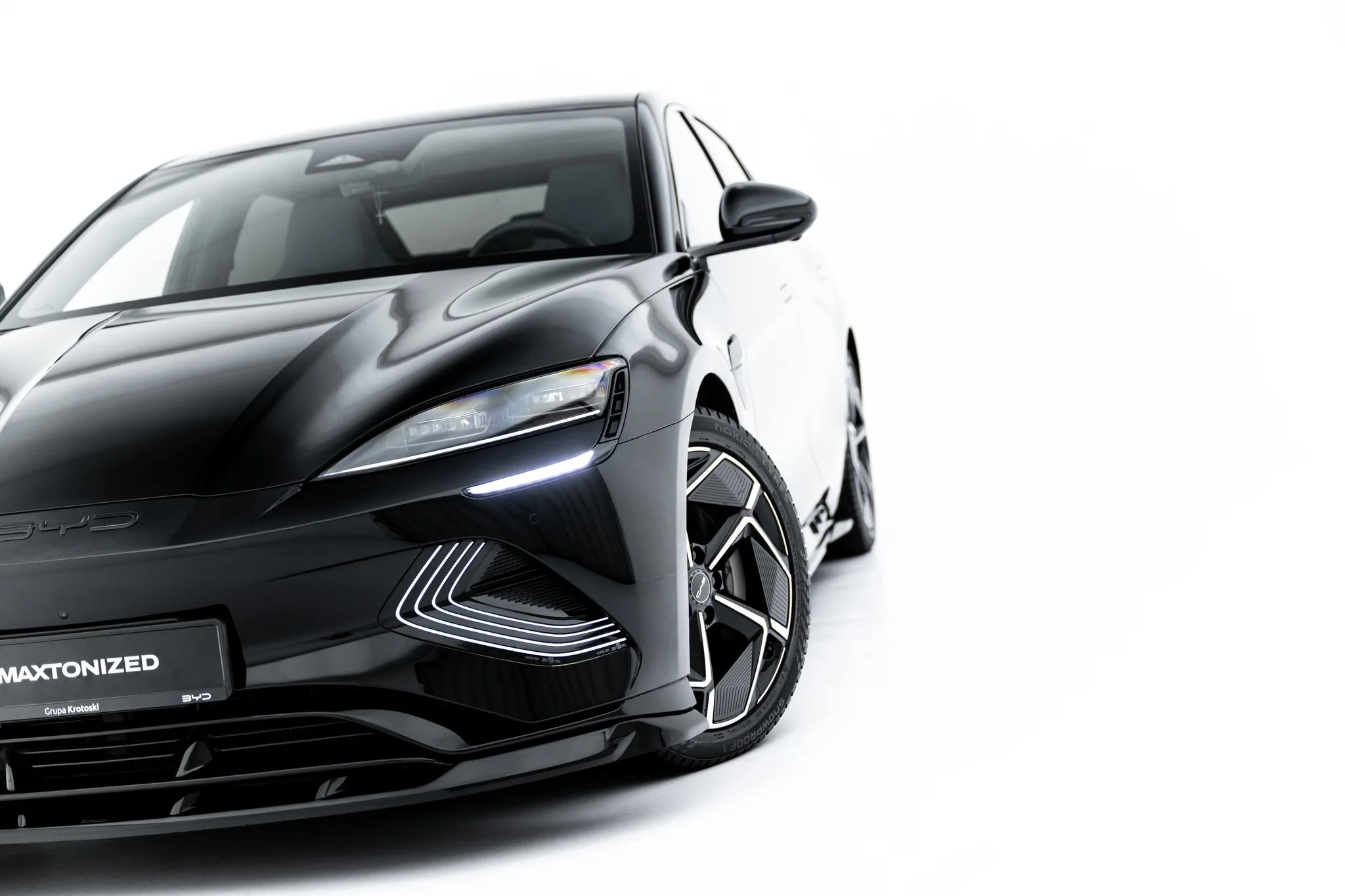 FRONT SPLITTER SUITABLE FOR BYD SEAL MK1 – MAXTON DESIGN - 5