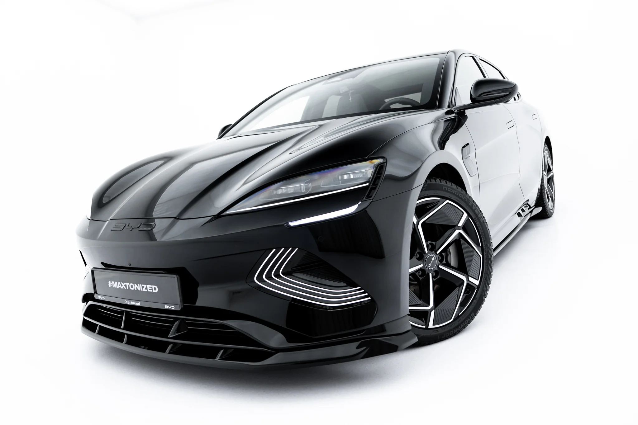 FRONT SPLITTER SUITABLE FOR BYD SEAL MK1 – MAXTON DESIGN - 3