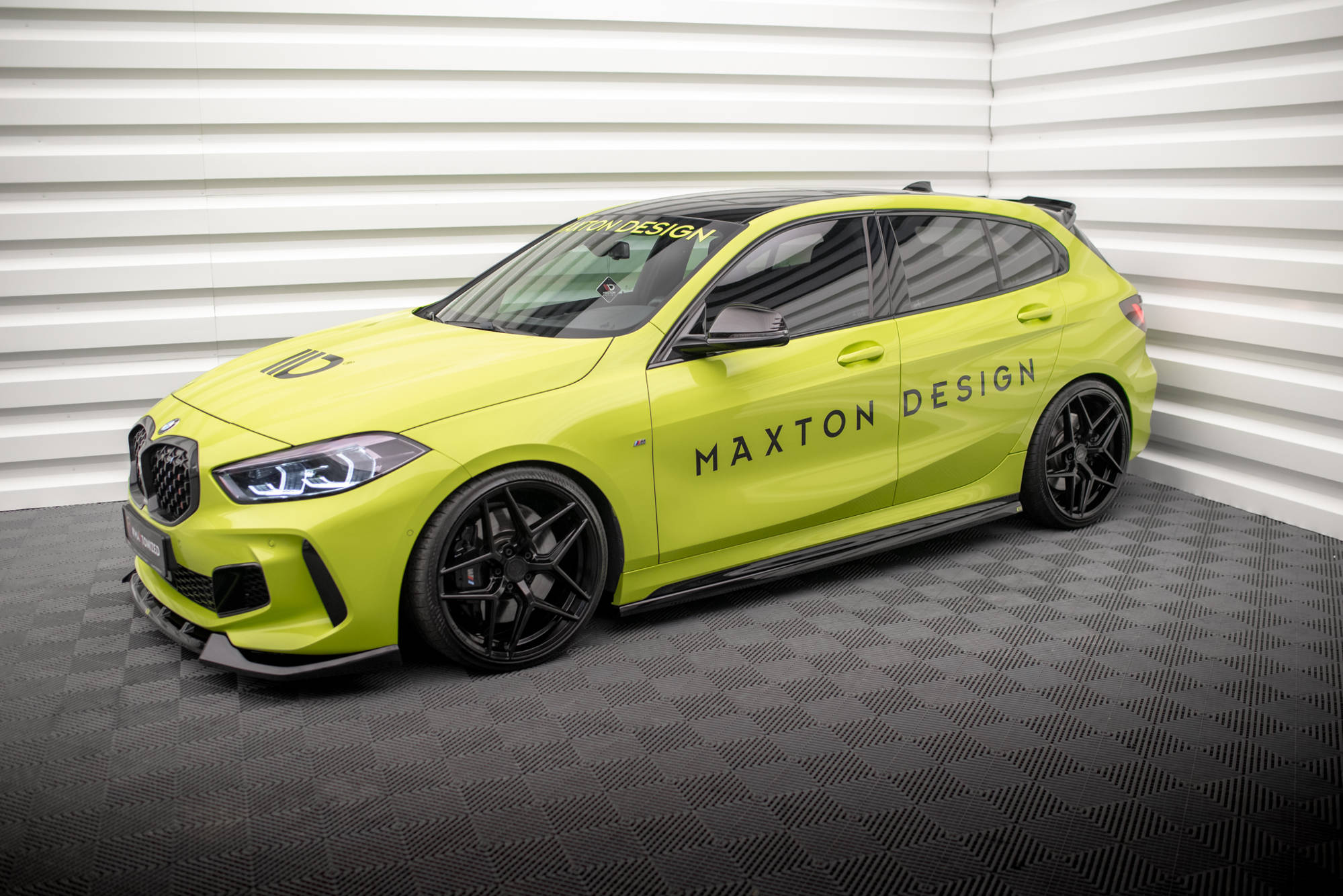 Side Skirts Diffusers V.4 BMW 1 F40 M-Sport / M135i - 3
