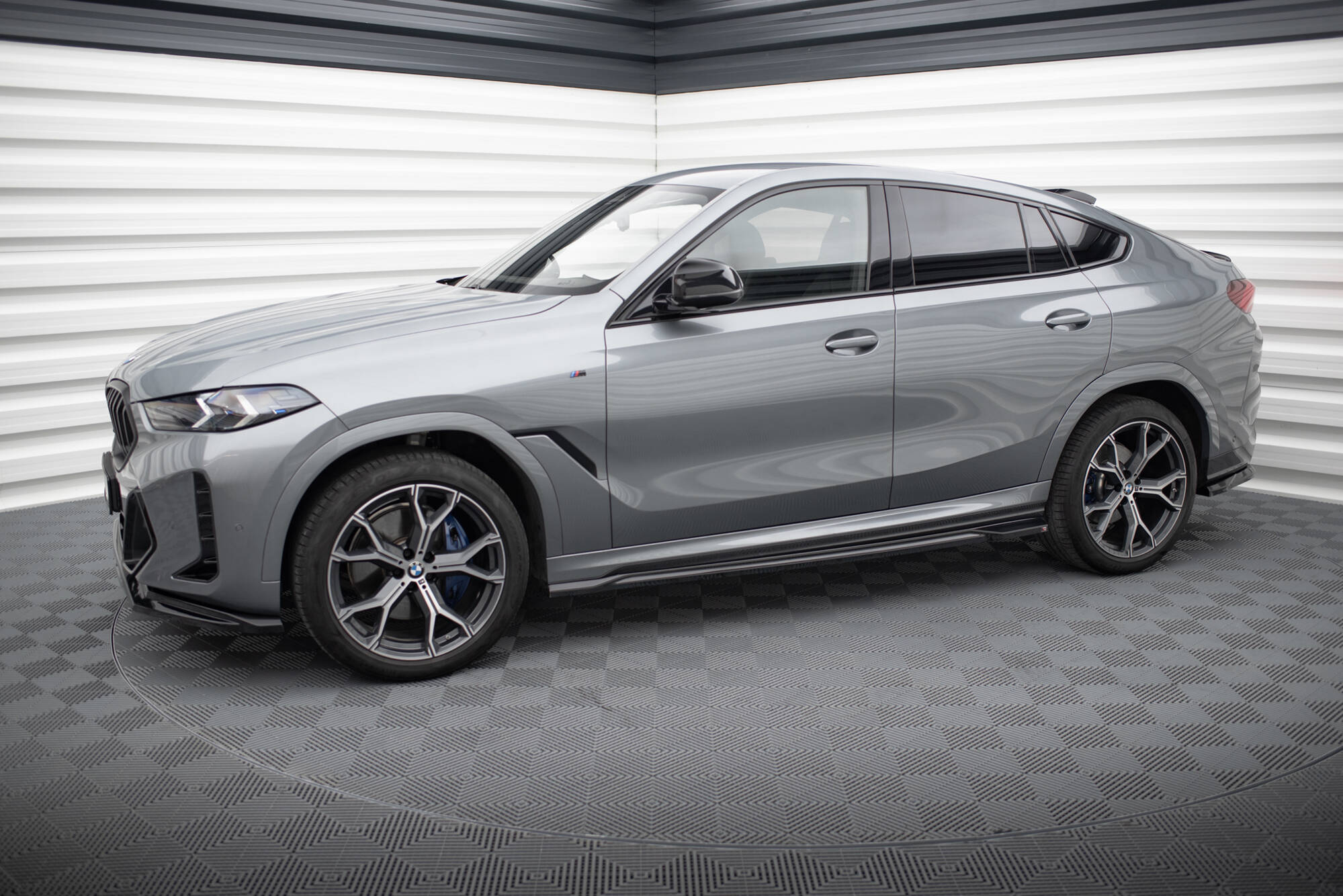 Side Skirts Diffusers V.1 BMW X6 M-Pack G06 Facelift - 2