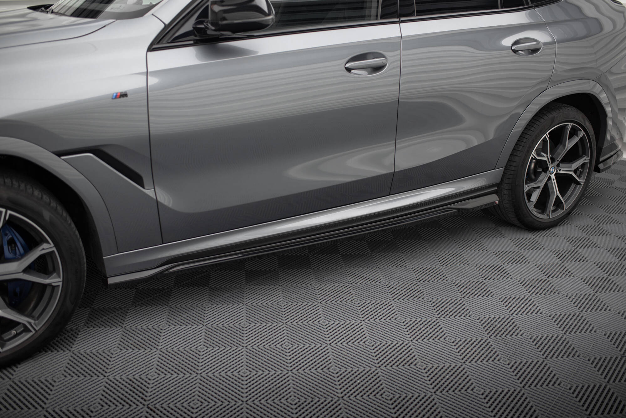 Side Skirts Diffusers V.1 BMW X6 M-Pack G06 Facelift - 3