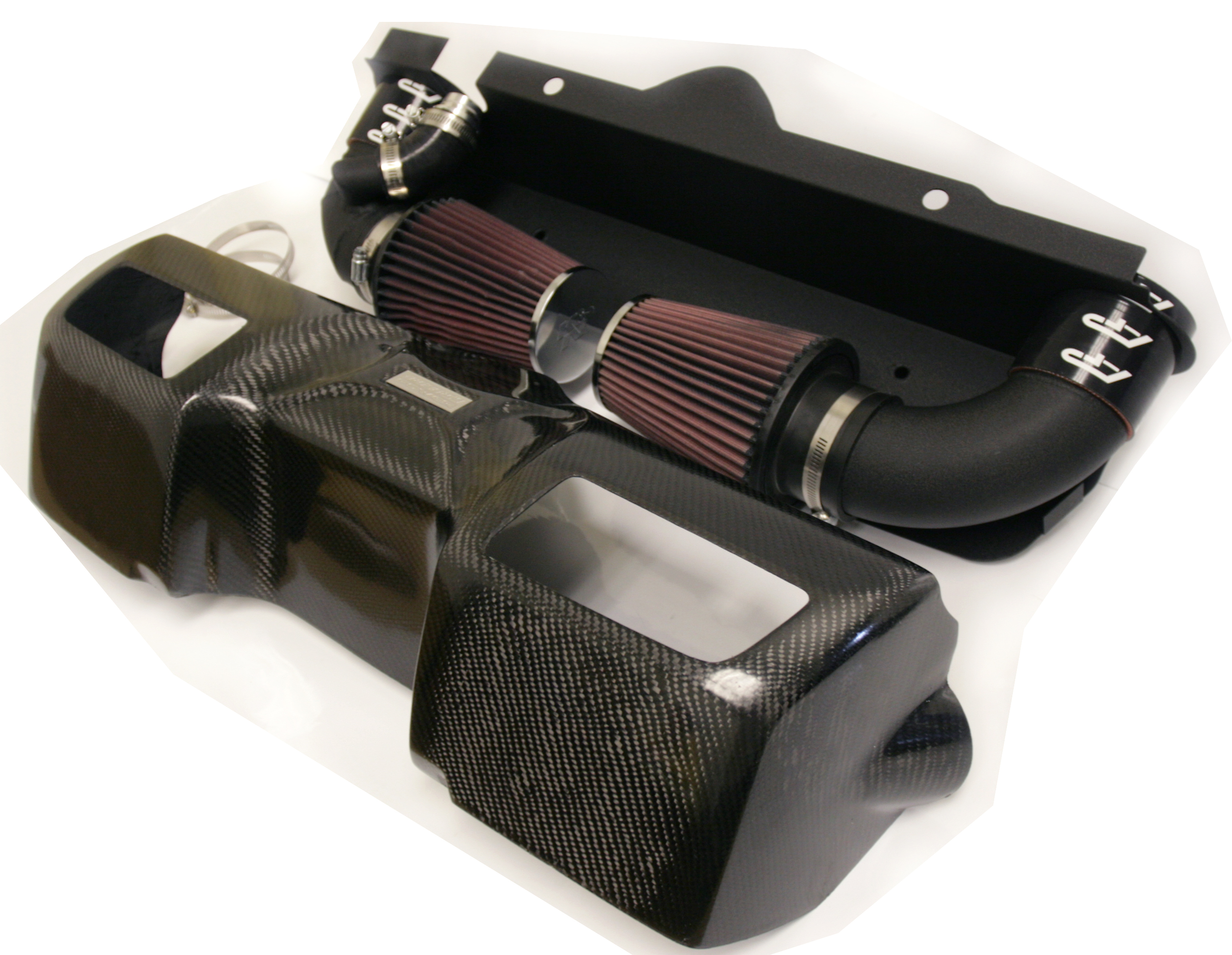 AGENCY POWER CARBON FIBER COLD AIR INTAKE PORSCHE 997 TURBO 07-09 - 2