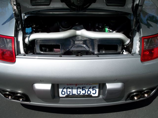 AGENCY POWER CARBON FIBER COLD AIR INTAKE PORSCHE 997 TURBO 07-09