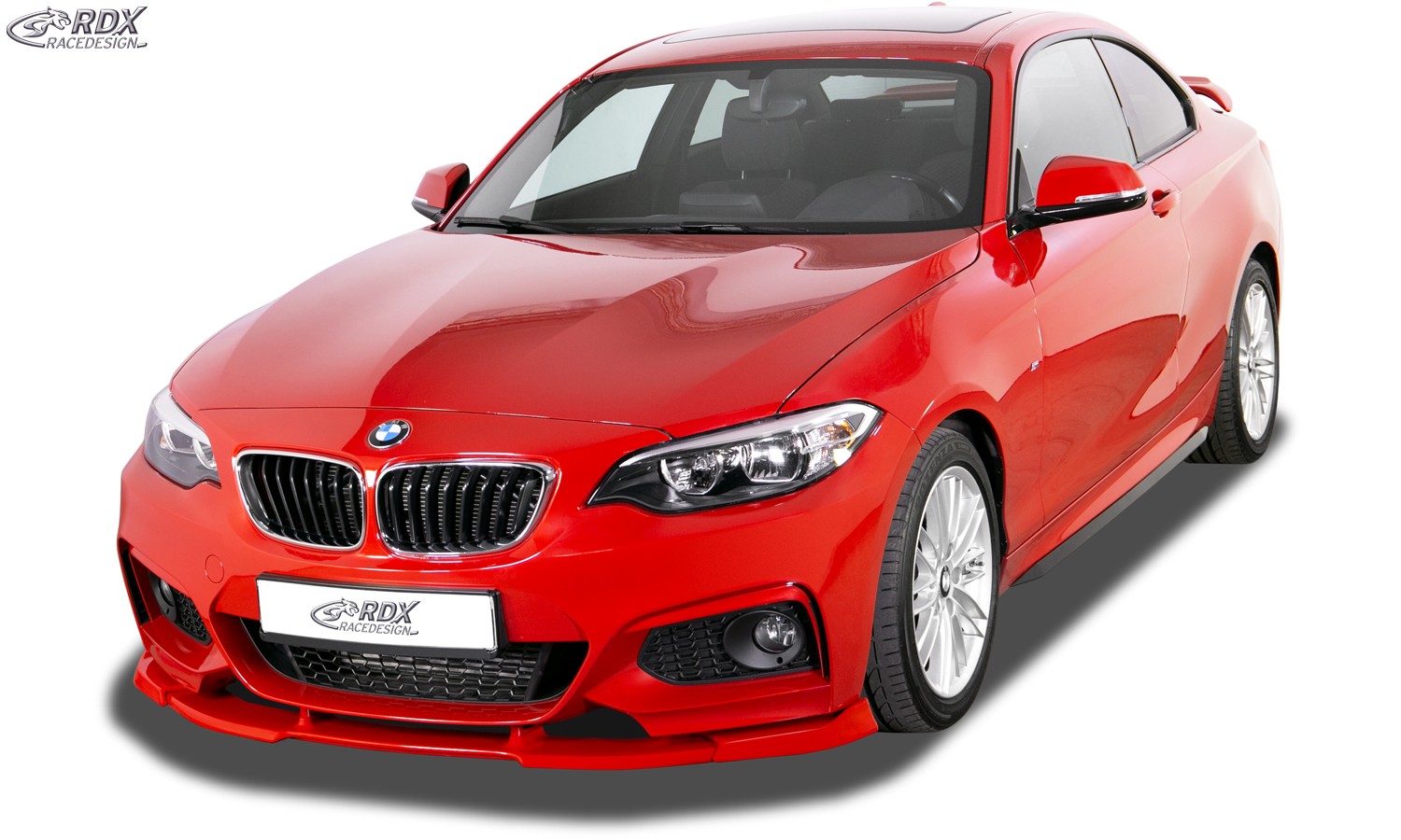 FRONT SPOILER VARIO-X BMW 2-SERIES F22 / F23 M-SPORT FRONT LIP SPLITTER - 2