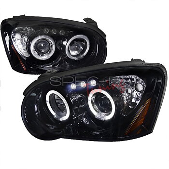SUBARU IMPREZA GDC/D/E 04-05 LED PROJEKTOR STRÅLKASTARE SVARTA V1