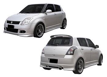 SUZUKI SWIFT 05+ FULL ABS BODYKIT [SIX]