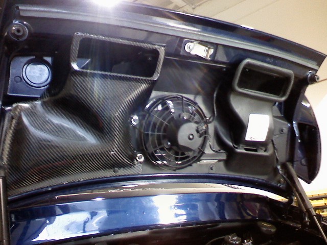 AGENCY POWER DUAL FLOW CARBON FIBER INTAKE PORSCHE 996TT 01-05 - 3