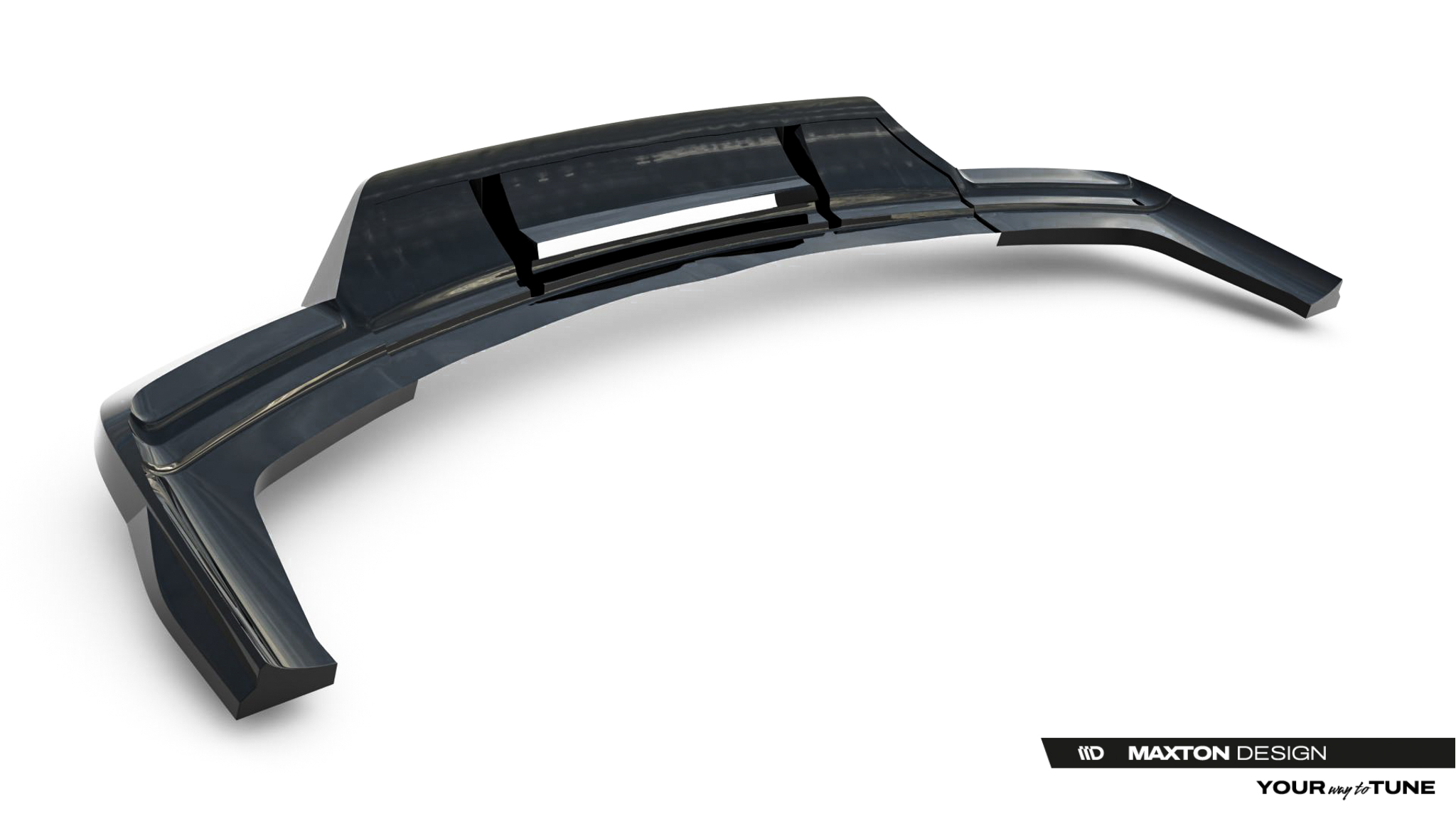 REAR SPLITTER (WITH VERTICAL BARS) SUITABLE FOR JAECOO 7 MK1 – MAXTON DESIGN - 3