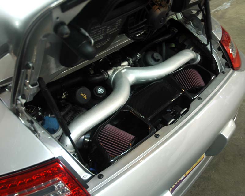 AGENCY POWER CARBON FIBER COLD AIR INTAKE PORSCHE 997.2 TURBO 10-12