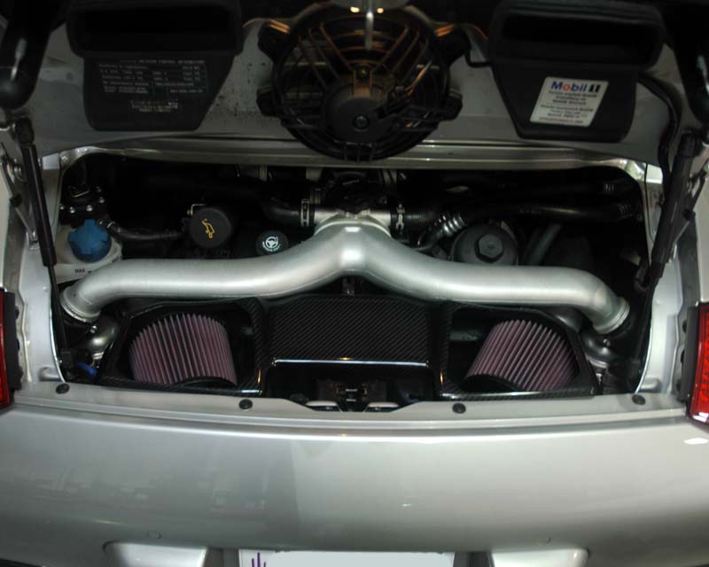 AGENCY POWER CARBON FIBER COLD AIR INTAKE PORSCHE 997.2 TURBO 10-12 - 2