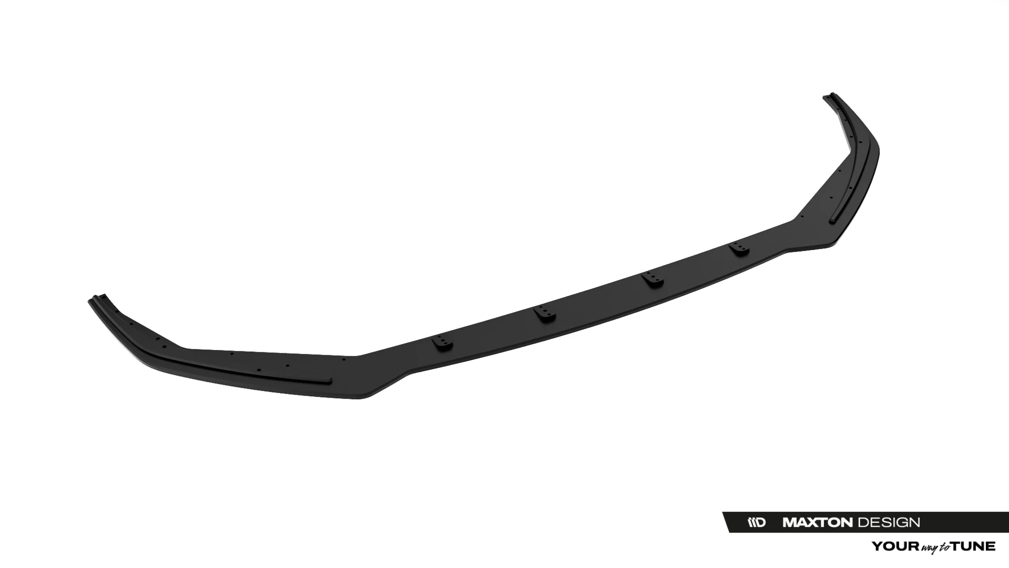 STREET PRO FRONT SPLITTER SUITABLE FOR TOYOTA GR YARIS MK4 FACELIFT – MAXTON DESIGN - 3
