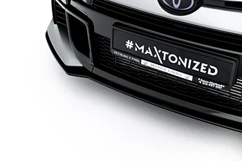 STREET PRO FRONT SPLITTER SUITABLE FOR TOYOTA GR YARIS MK4 FACELIFT – MAXTON DESIGN