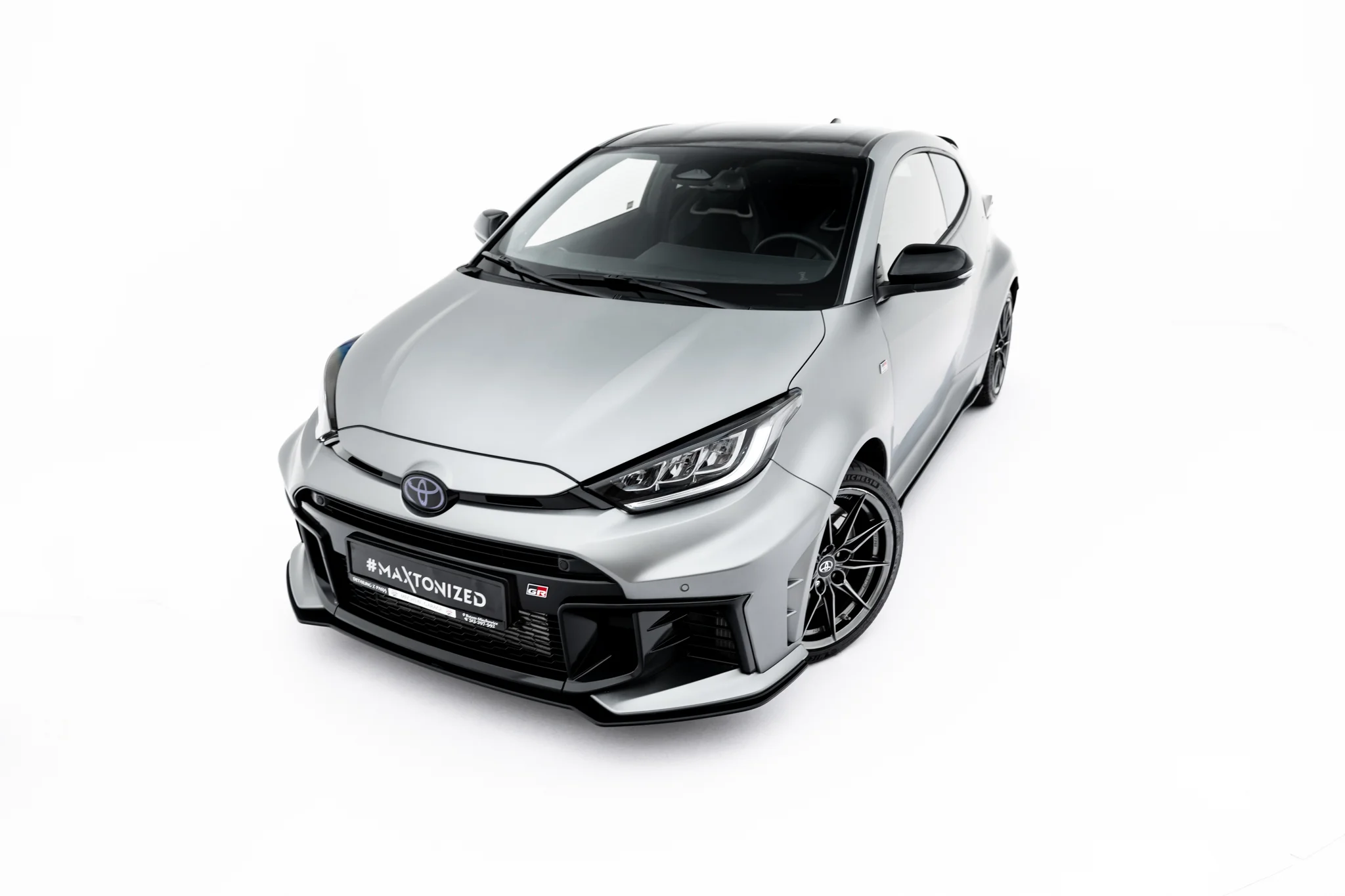 STREET PRO FRONT SPLITTER SUITABLE FOR TOYOTA GR YARIS MK4 FACELIFT – MAXTON DESIGN - 5