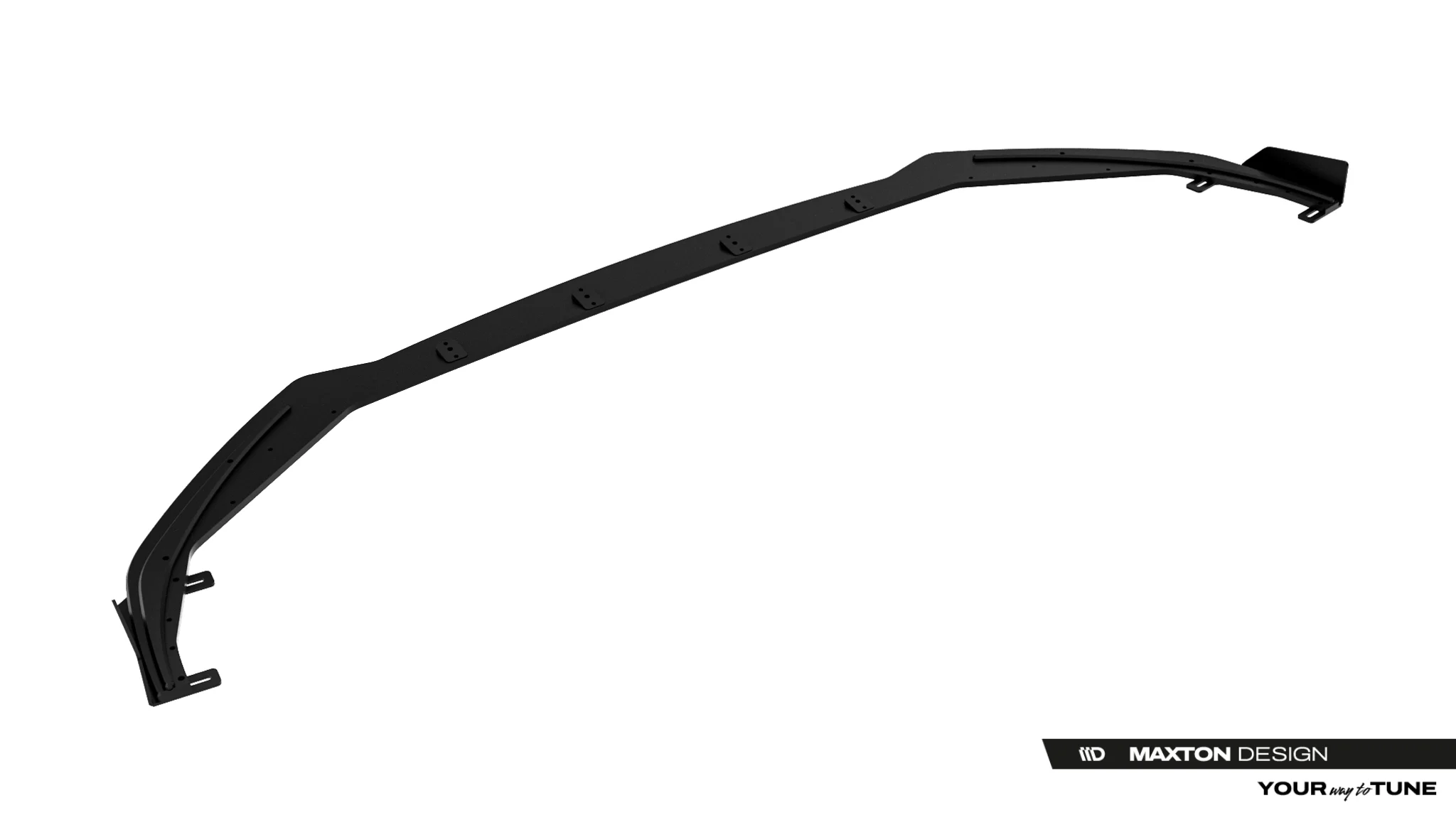 STREET PRO FRONT SPLITTER + FLAPS SUITABLE FOR TOYOTA GR YARIS MK4 FACELIFT – MAXTON DESIGN - 3