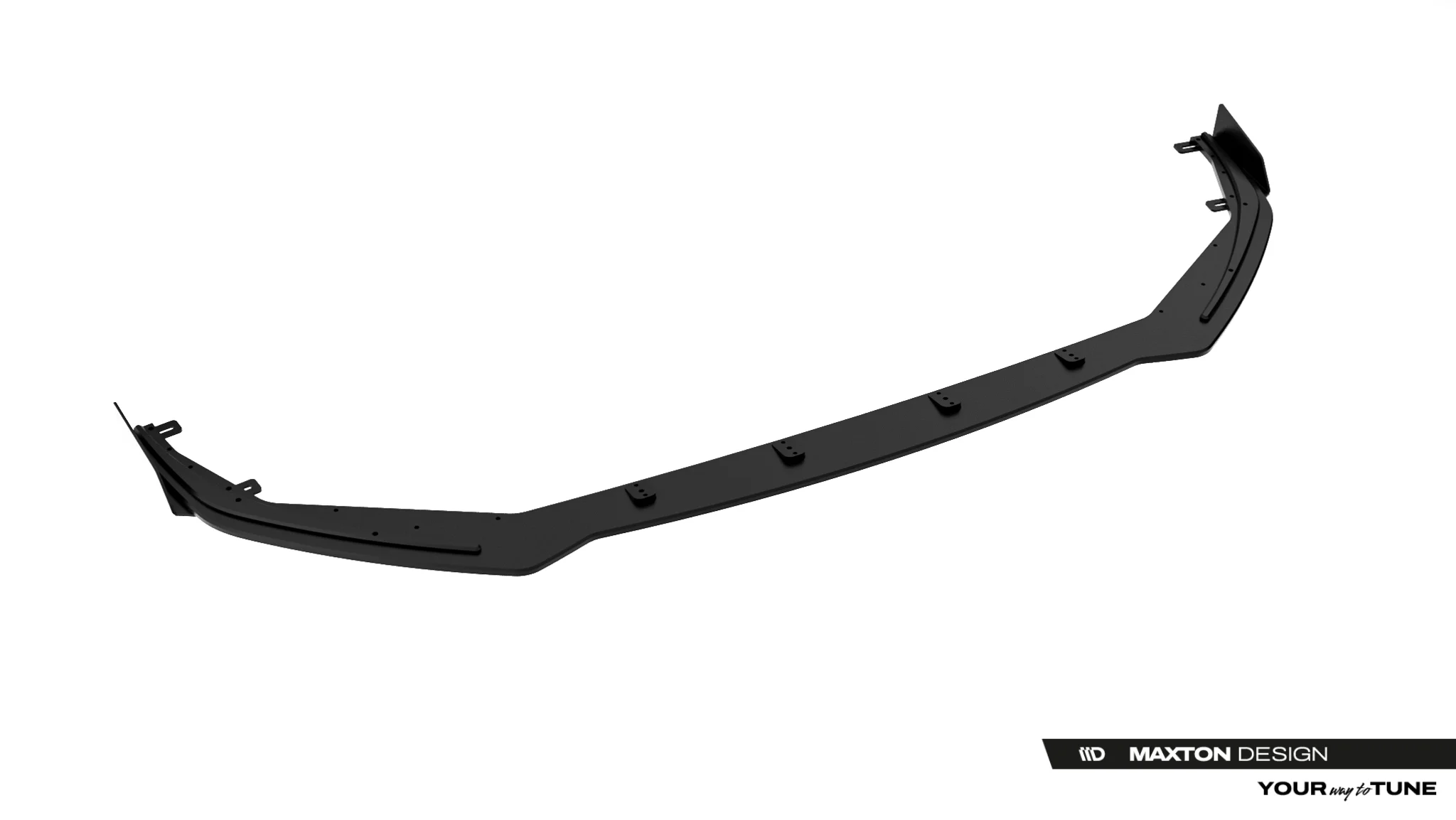 STREET PRO FRONT SPLITTER + FLAPS SUITABLE FOR TOYOTA GR YARIS MK4 FACELIFT – MAXTON DESIGN - 6