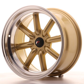 Japan Racing JR19 17x9 ET-25-(-10) BLANK Gold