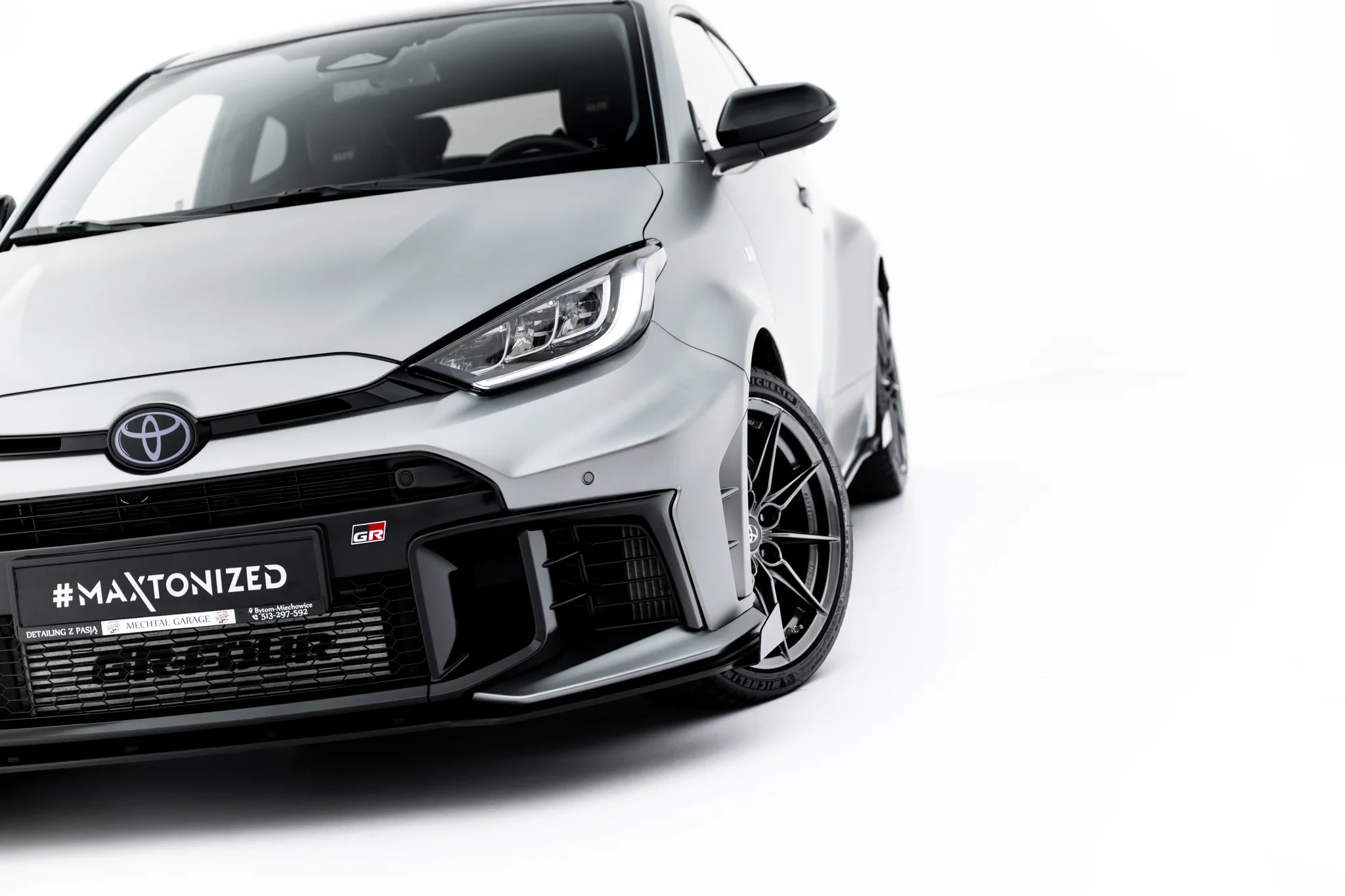 FRONT FLAPS FLAPS SUITABLE FOR TOYOTA GR YARIS MK4 FACELIFT – MAXTON DESIGN - 5