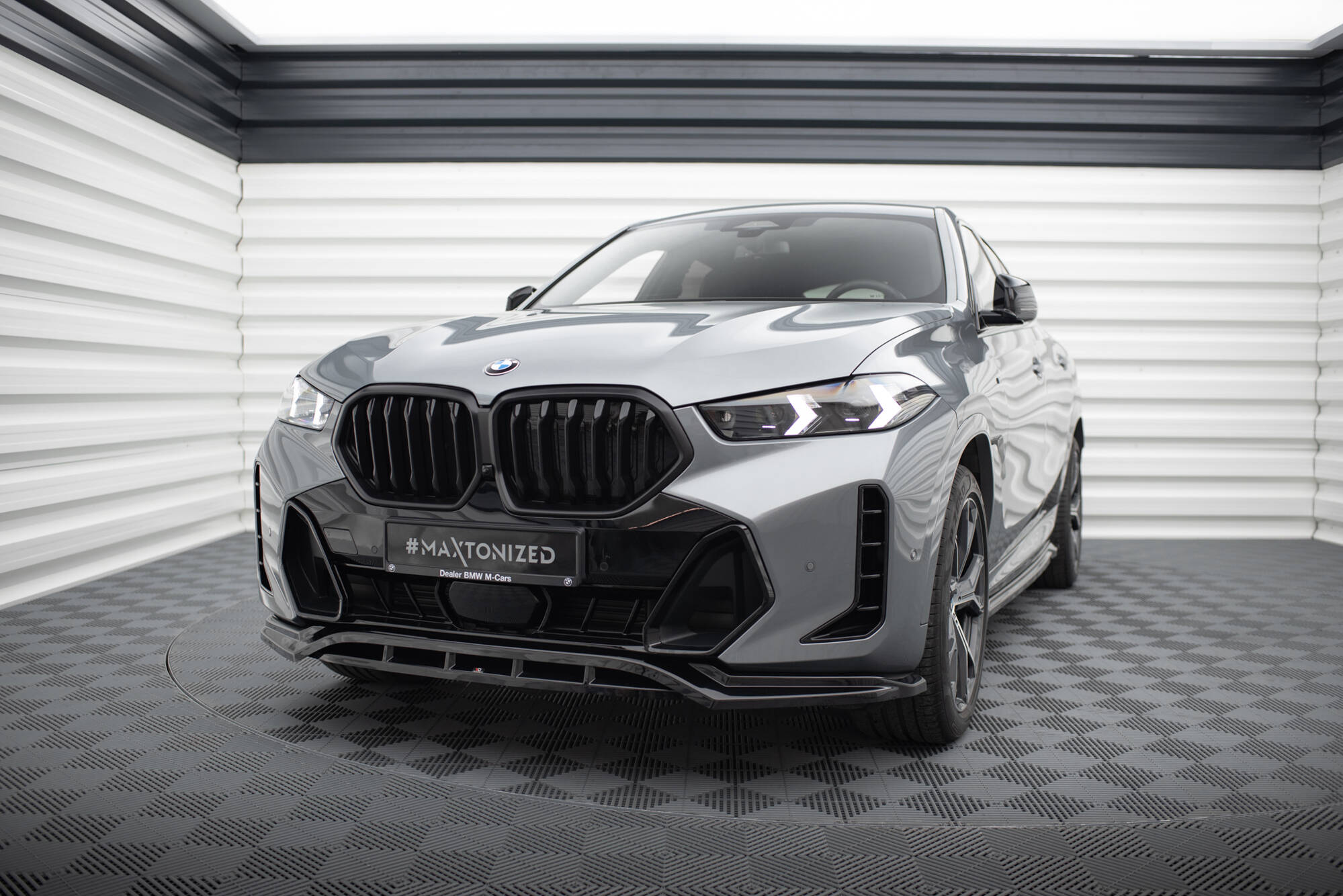 Front Splitter V.1 BMW X6 M-Pack G06 Facelift - 3