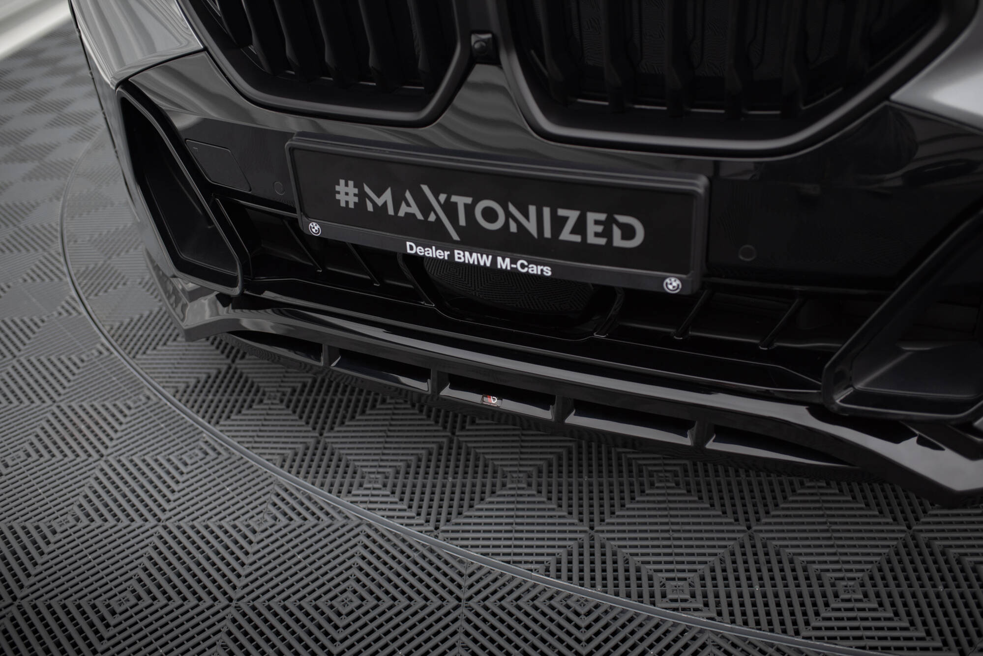 Front Splitter V.1 BMW X6 M-Pack G06 Facelift - 4