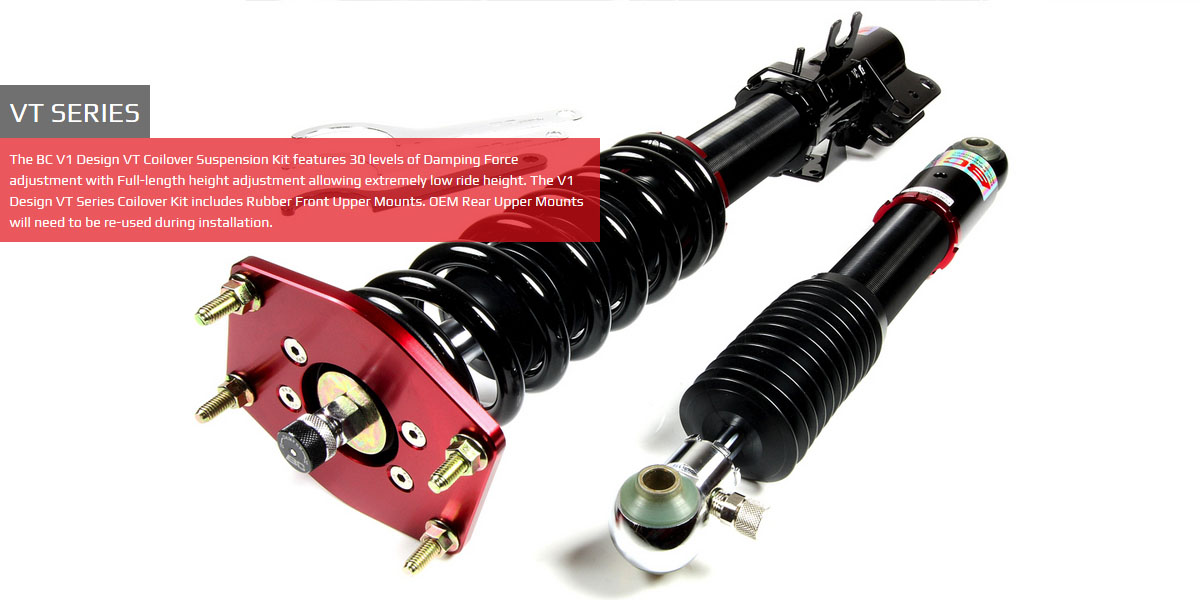 MERCEDES E-CLASS 02-09 W211 BC-RACING COILOVER KIT V1-VT