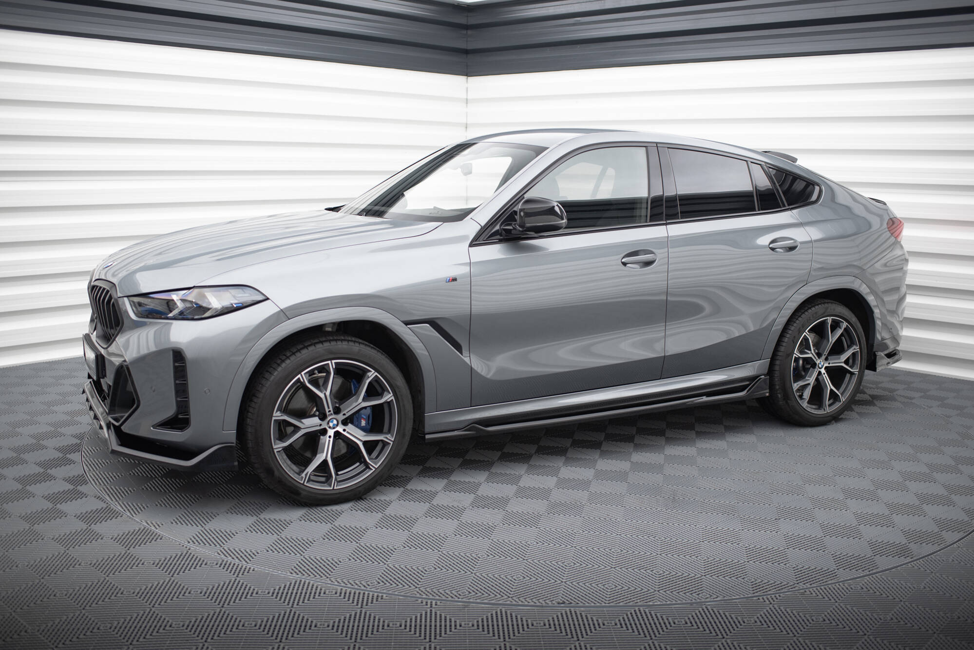 Side Skirts Diffusers V.2 BMW X6 M-Pack G06 Facelift - 2