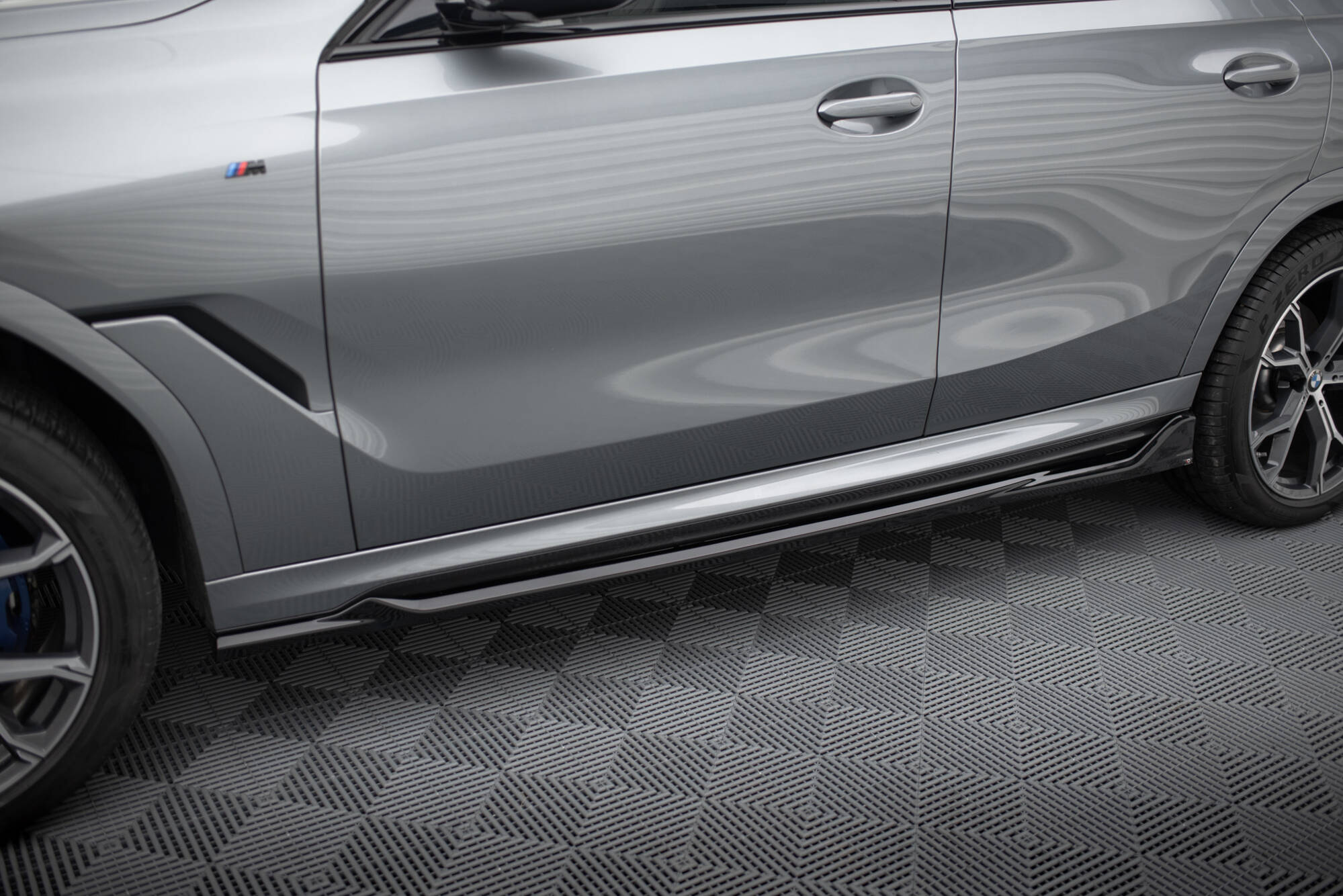 Side Skirts Diffusers V.2 BMW X6 M-Pack G06 Facelift - 3