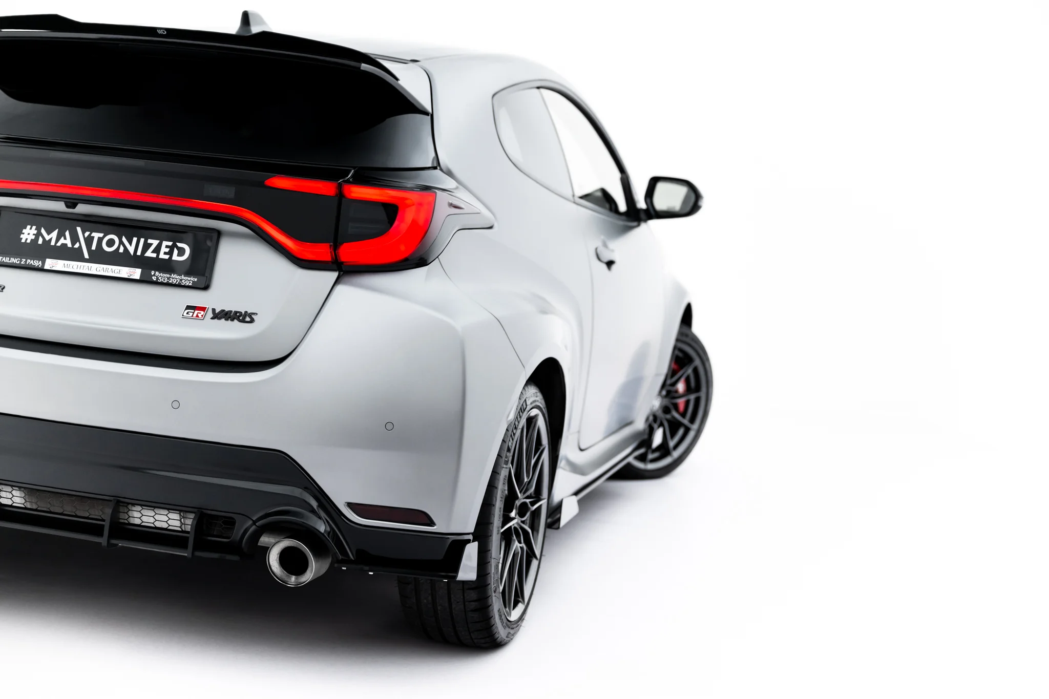 REAR SIDE FLAPS SUITABLE FOR TOYOTA GR YARIS MK4 FACELIFT – MAXTON DESIGN - 2