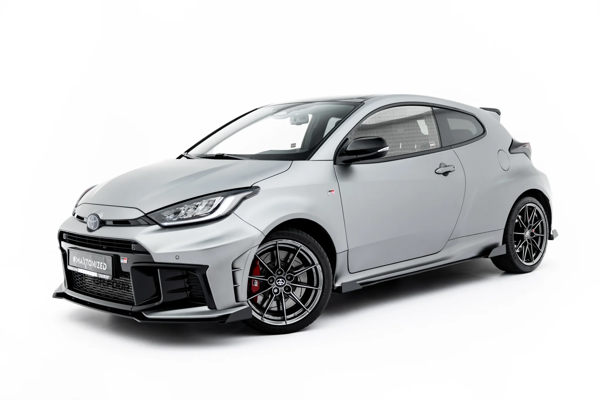 STREET PRO SIDE SKIRTS DIFFUSERS + FLAPS SUITABLE FOR TOYOTA GR YARIS MK4 FACELIFT – MAXTON DESIGN - 6