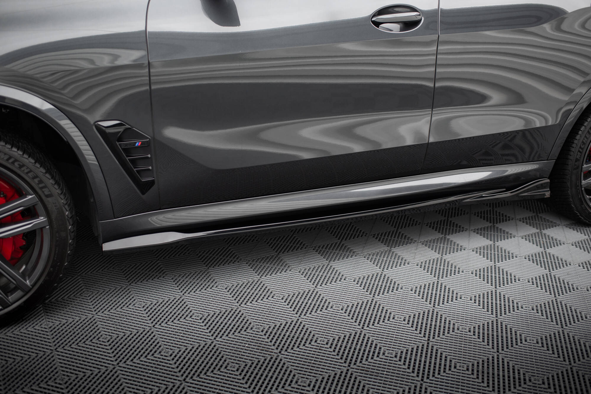 Side Skirts Diffusers BMW X5 M F95 Facelift - 3