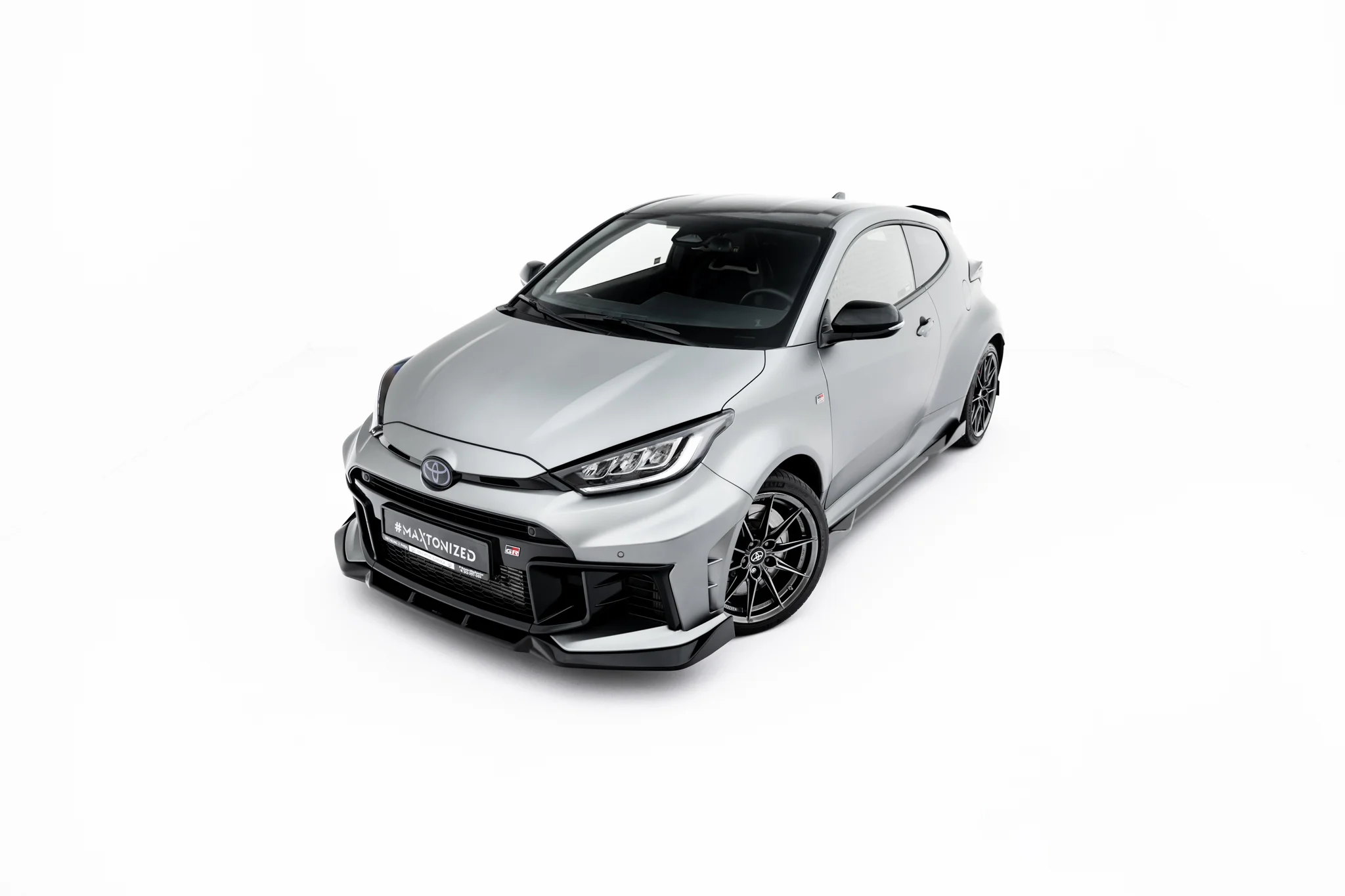 FRONT SPLITTER V.2 SUITABLE FOR TOYOTA GR YARIS MK4 FACELIFT – MAXTON DESIGN