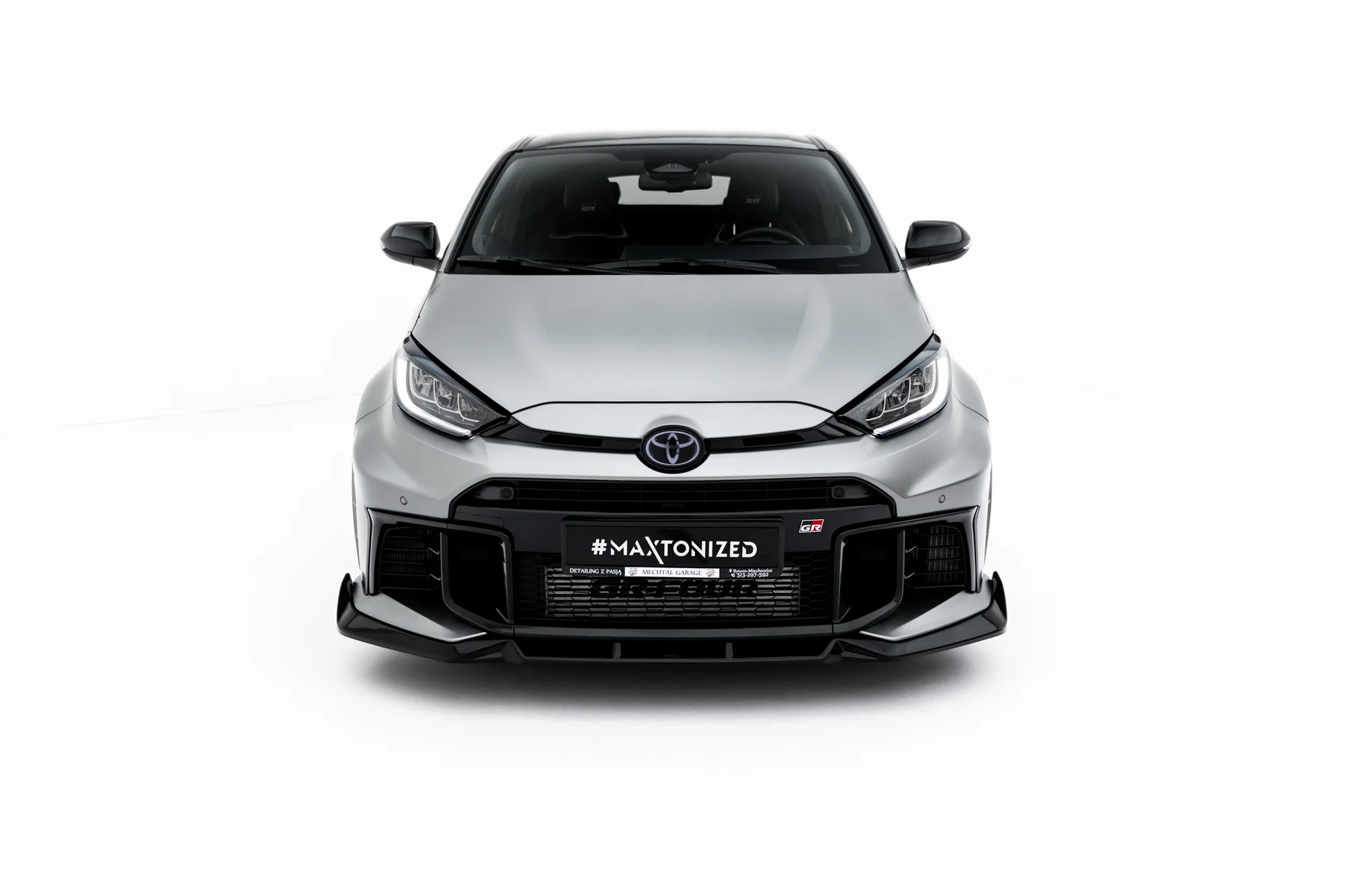 FRONT SPLITTER V.2 SUITABLE FOR TOYOTA GR YARIS MK4 FACELIFT – MAXTON DESIGN - 5