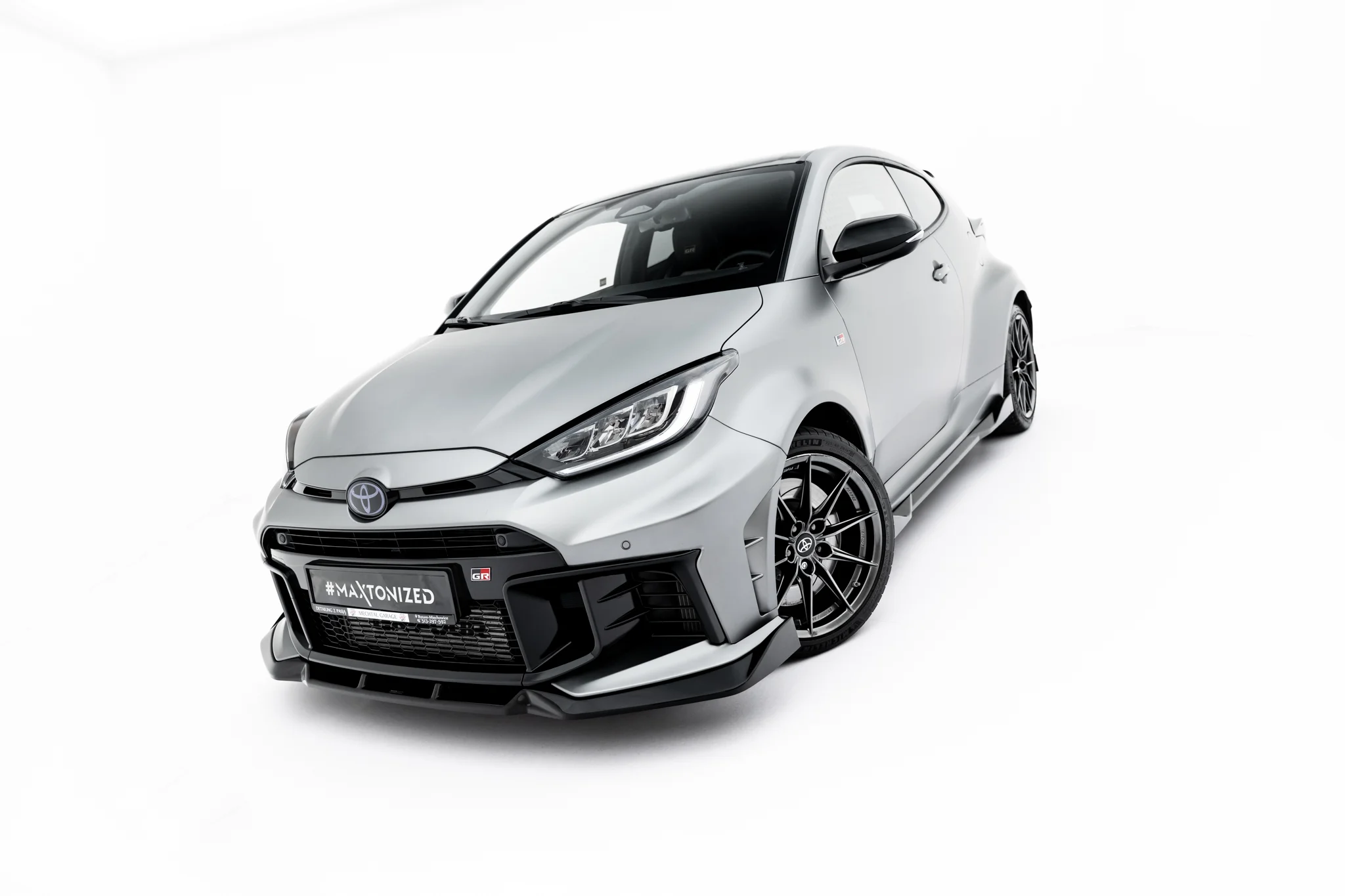 FRONT SPLITTER V.2 SUITABLE FOR TOYOTA GR YARIS MK4 FACELIFT – MAXTON DESIGN - 7