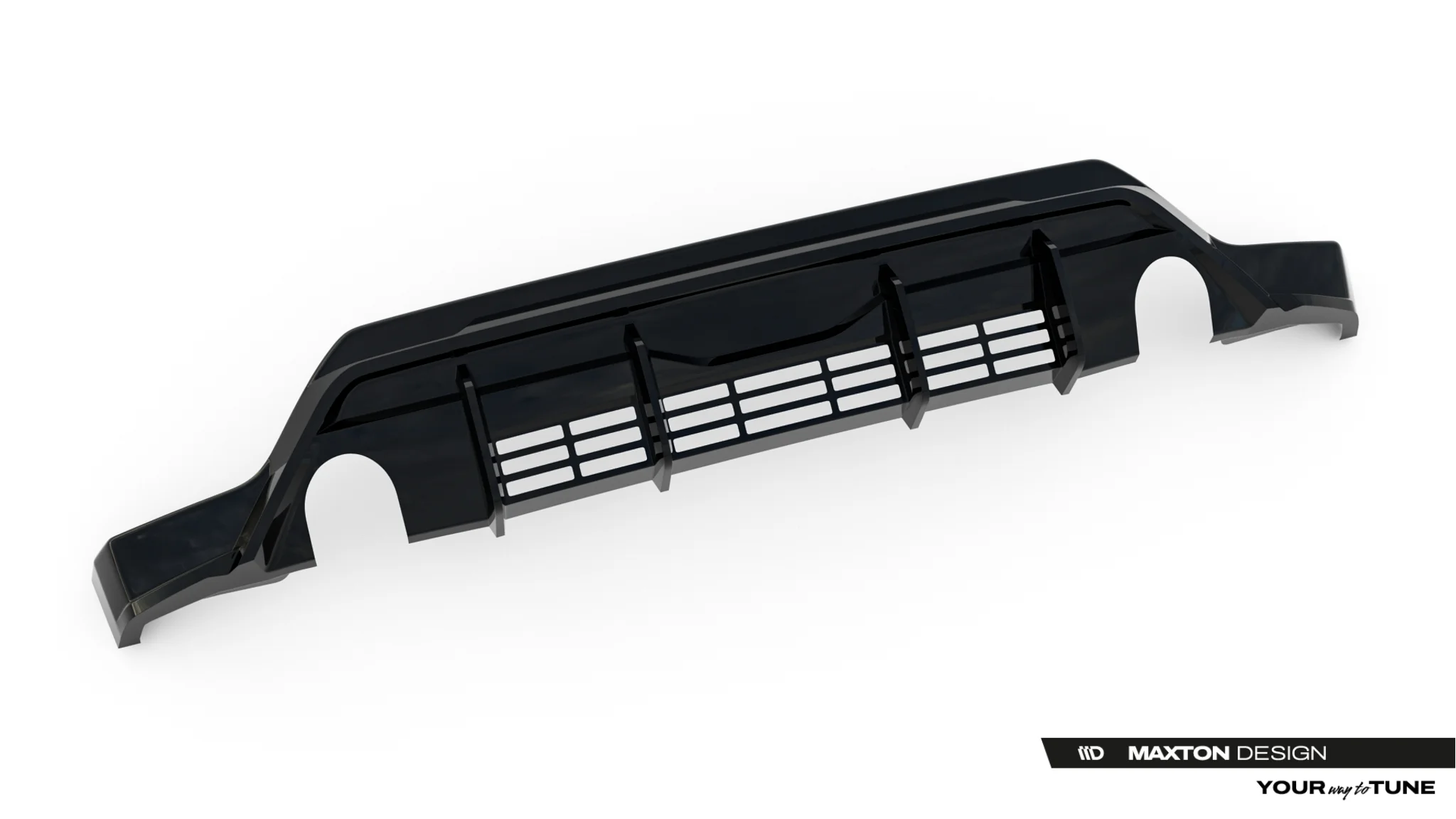 REAR VALANCE SUITABLE FOR TOYOTA GR YARIS MK4 FACELIFT – MAXTON DESIGN - 2