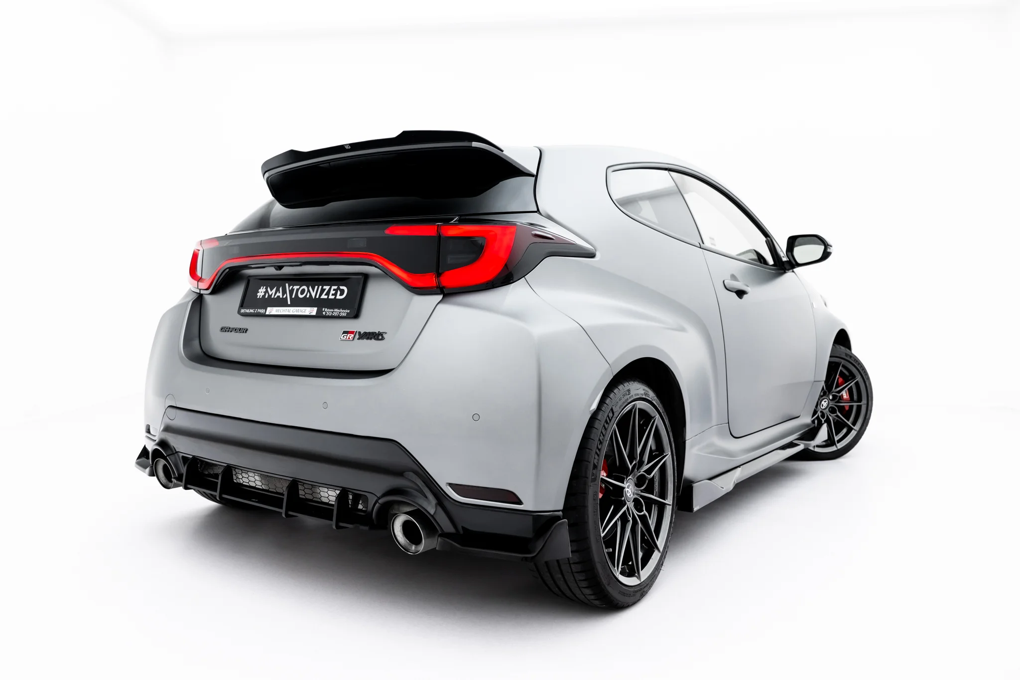 REAR SIDE SPLITTERS V.2 SUITABLE FOR TOYOTA GR YARIS MK4 FACELIFT – MAXTON DESIGN - 4