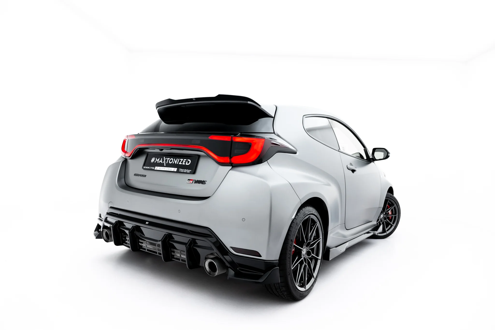 REAR SIDE SPLITTERS V.4 SUITABLE FOR TOYOTA GR YARIS MK4 FACELIFT – MAXTON DESIGN - 3