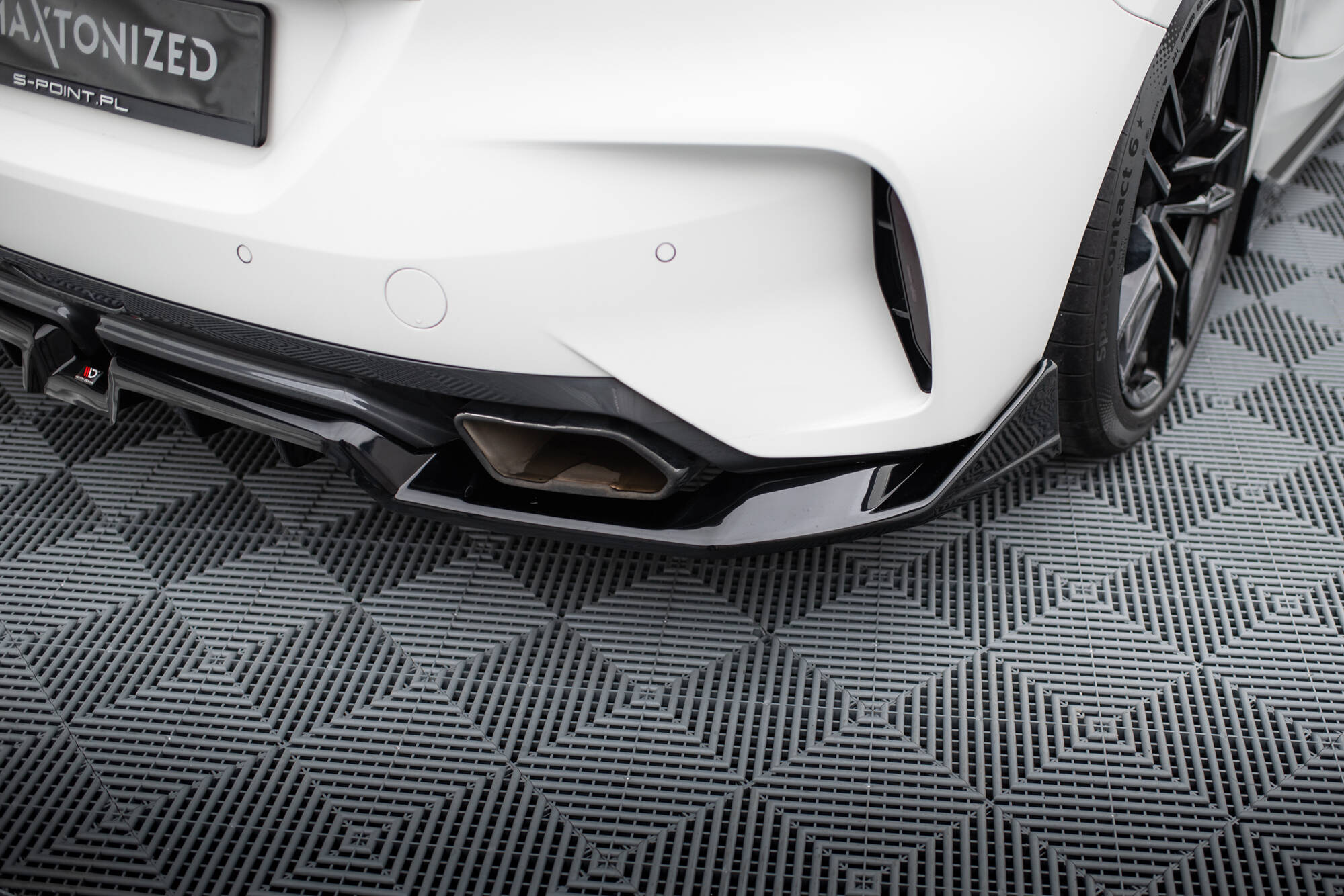 Central Rear Splitter (Vertical Bars) BMW Z4 M40i G29 - 3