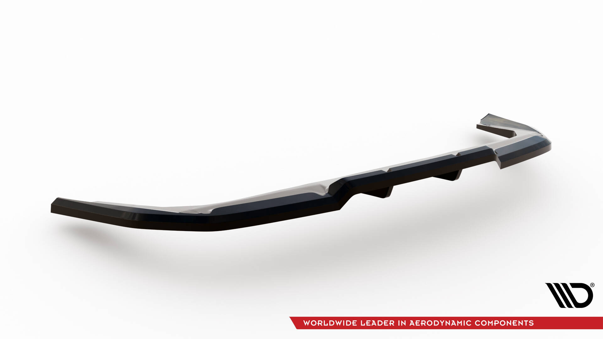 Central Rear Splitter (Vertical Bars) BMW X1 M-Pack U11 - 7