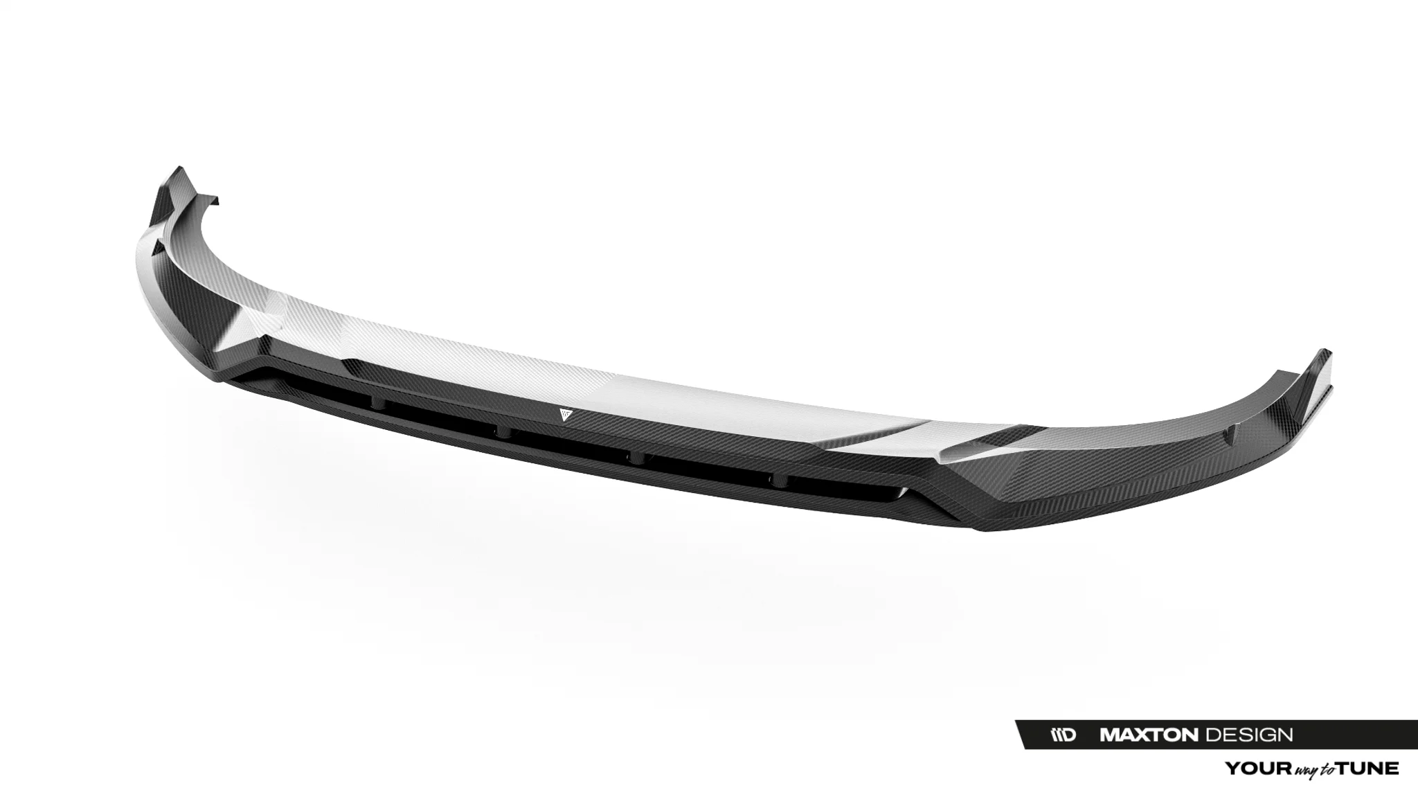 PREPREG CARBON FIBER FRONT SPLITTER SUITABLE FOR AUDI RSQ8 MK1 FACELIFT – MAXTON DESIGN - 4