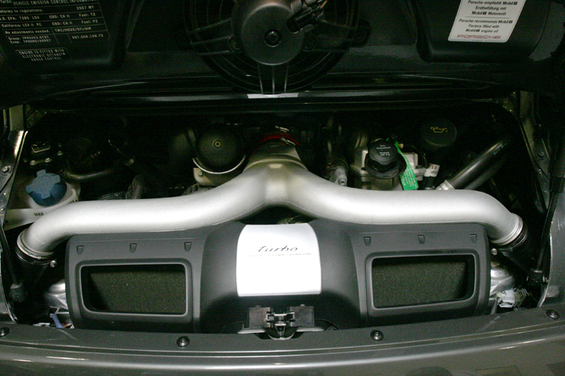AGENCY POWER PLENUM AND THROTTLE BODY PORSCHE 997 TURBO 07-09 - 4