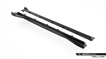 PREPREG CARBON FIBER SIDE SKIRTS SUITABLE FOR AUDI RSQ8 MK1 FACELIFT – MAXTON DESIGN