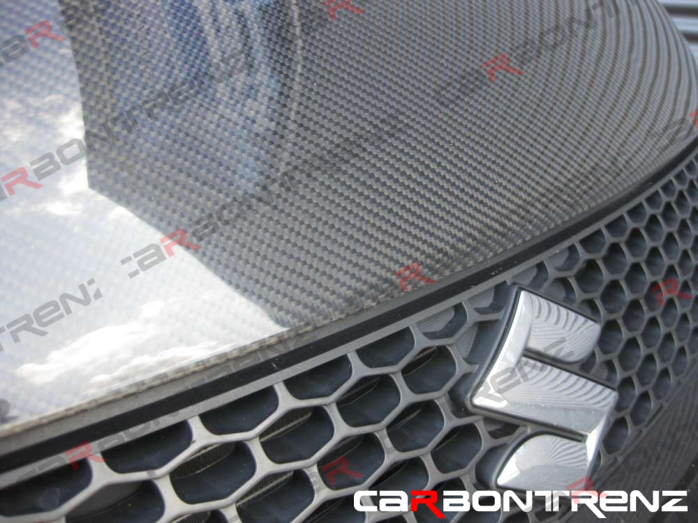 SUZUKI SWIFT 05-09 CARBONTRENZ OEM KOLFIBER HUV - 4