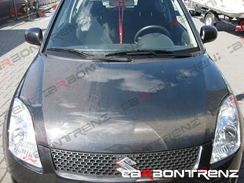 SUZUKI SWIFT 05-09 CARBONTRENZ OEM CARBON FIBER HOOD