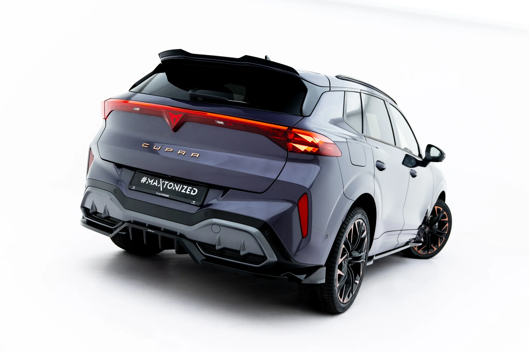 REAR SPLITTER (WITH VERTICAL BARS) V.3 SUITABLE FOR CUPRA TERRAMAR MK1 (VERSION WITH TOWBAR) – MAXTON DESIGN - 5