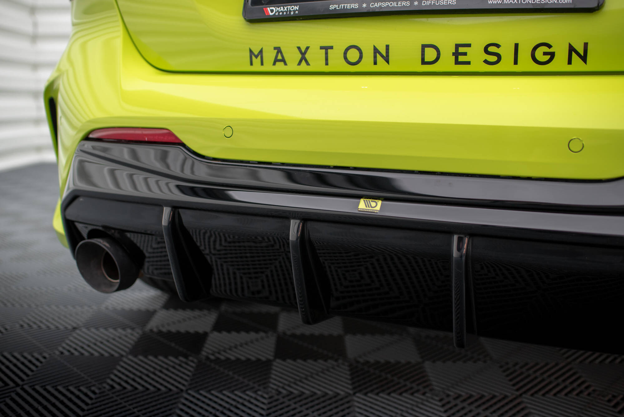 Rear Valance V.3 BMW 1 F40 M-Pack/ M135i (Single Exhaust Version) - 7