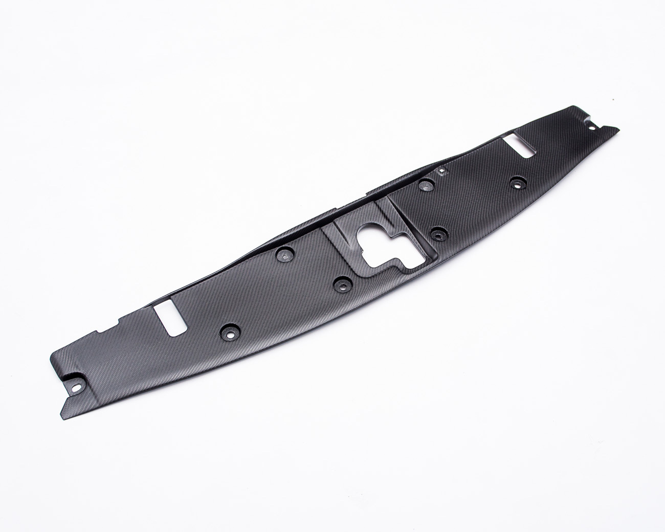 AGENCY POWER OEM COOLING SLAM PANEL MATTE CARBON FIBER NISSAN R35 GTR 09-16 - 3