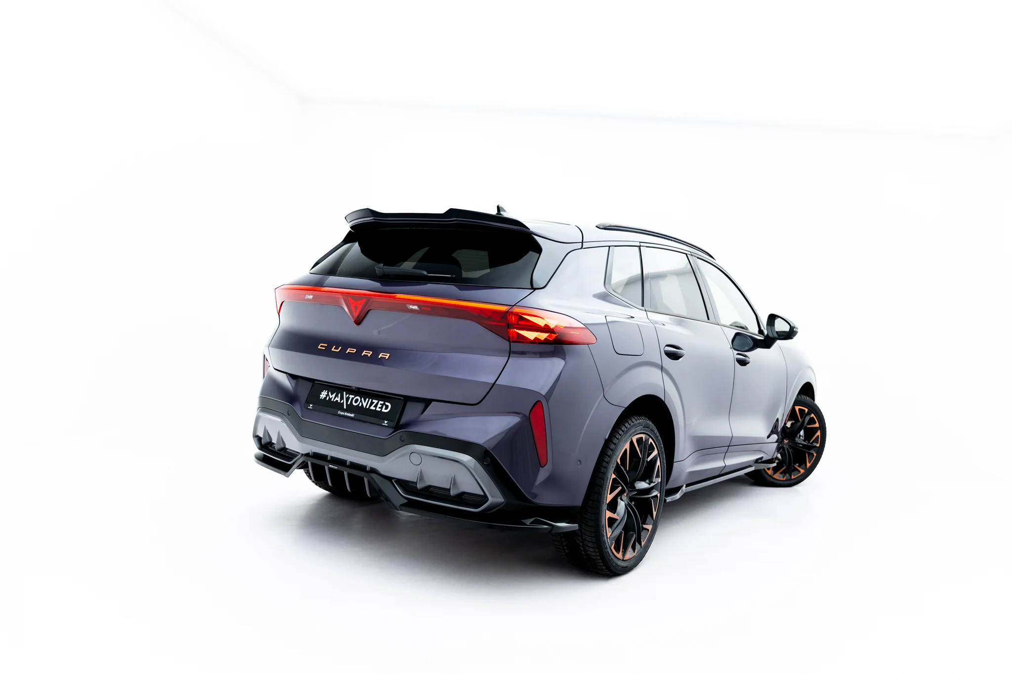 REAR SPLITTER (WITH VERTICAL BARS) V.4 SUITABLE FOR CUPRA TERRAMAR MK1 (VERSION WITH TOWBAR) – MAXTON DESIGN - 3