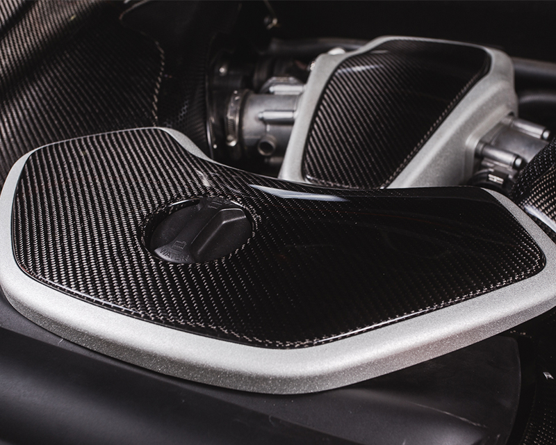 AGENCY POWER CARBON FIBER COOLANT TANK COVER MCLAREN MP4-12C 12-14 | MCLAREN 650S 15-16 - 3
